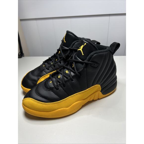 Size 3Y (PS) - Jordan 12 Retro Mid University Gold - Picture 1 of 8